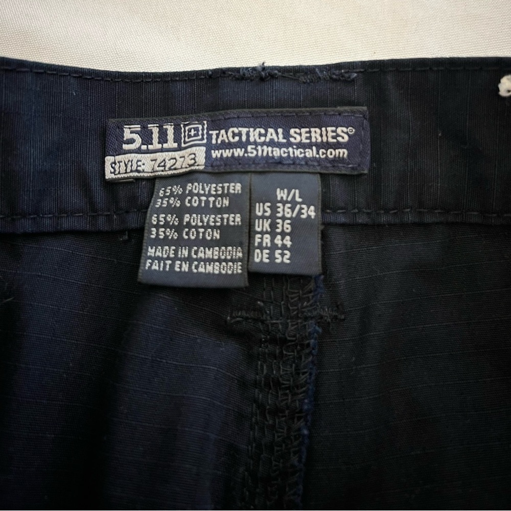 5.11 TACTICAL Men’s Taclite Pro Ripstop Pants, Size 36/34 - Picture 3 of 6